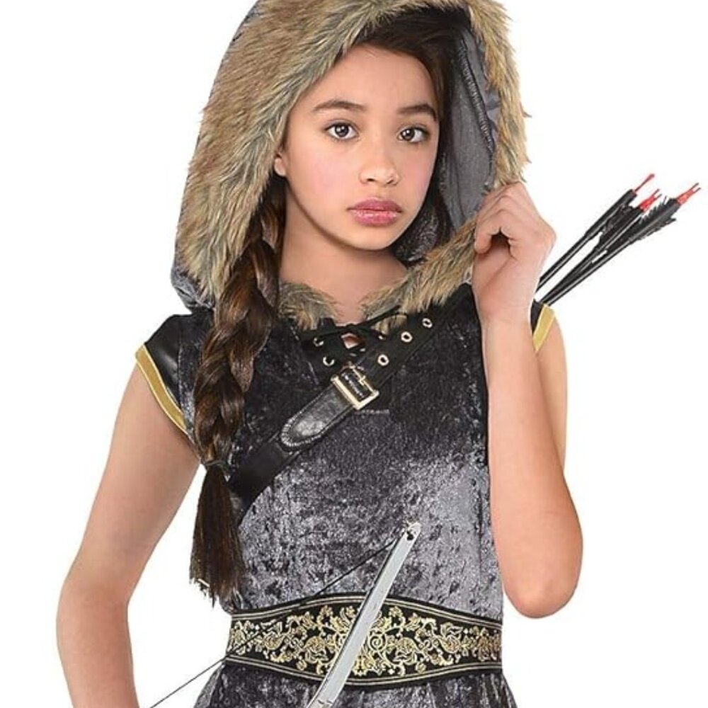 Miss Archer Huntress Costume, Child size L